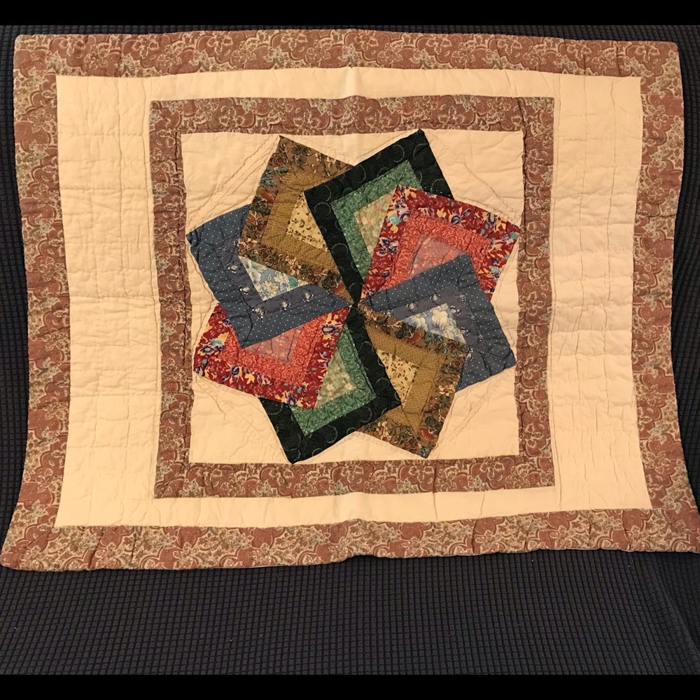 Multi Pattern Quilted Pillow Shams